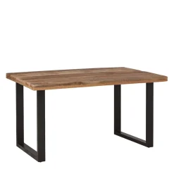 Wohnen Loft Möbel|Industrial Möbel*Industrial Bartisch aus Mangobaum Massivholz - Pauletta