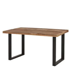 Wohnen Loft Möbel|Industrial Möbel*Industrial Bartisch aus Mangobaum Massivholz - Pauletta