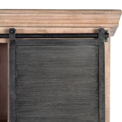 Wohnen Vitrinen|Wohnzimmer-Vitrinen*Industrial Chic Schrank aus Mangobaum Massivholz - Jantonia