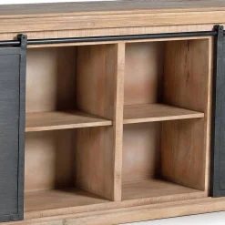 Wohnen Loft Möbel|Industrial Möbel*Industrial Chic Sideboard mit Schiebetüren - Jantonia