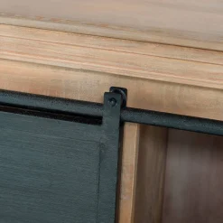 Wohnen Loft Möbel|Industrial Möbel*Industrial Chic Sideboard mit Schiebetüren - Jantonia