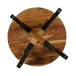 Wohnen Loft Möbel|Industrial Möbel*Industrial Couchtisch mit runder Platte - Fresh