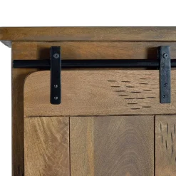 Wohnen Industrial Design Highboard aus Mangoholz - Semian