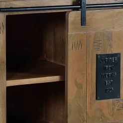 Wohnen Industrial Design Sideboard aus Mangoholz - Semian