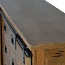 Wohnen Industrial Design Sideboard aus Mangoholz - Semian