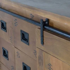 Wohnen Industrial Design Sideboard aus Mangoholz - Semian
