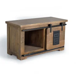 Wohnen Industrial Design TV Board aus Mangoholz - Semian