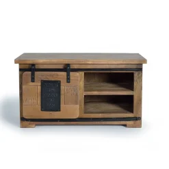 Wohnen Industrial Design TV Board aus Mangoholz - Semian