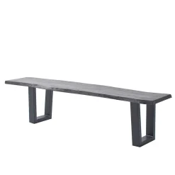 Wohnen Loft Möbel|Industrial Möbel*Industrial Esstischbank in Akazie Grau - Facanella