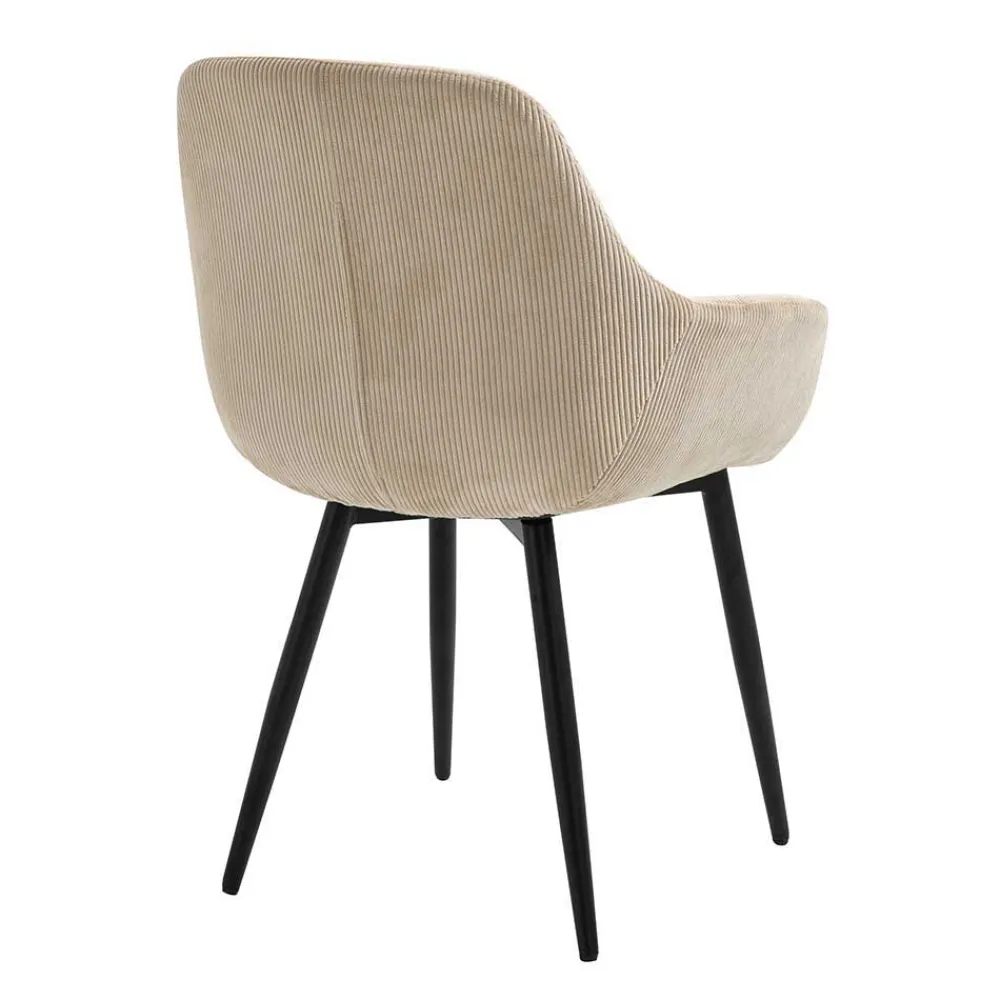 Wohnen Sitzgruppe*Industrial Esstisch-Gruppe Set - Miriam (fünfteilig)