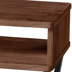 Wohnen Kommoden|Nachttische*Industrial Nachtkonsole mit Fach - Koh