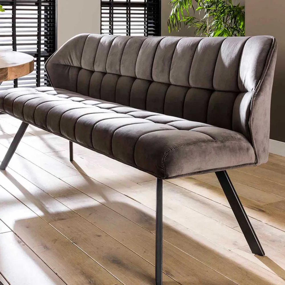 Wohnen Esszimmerbänke|Sitzbank*Industrial Polsterbank für das Esszimmer - Azuro