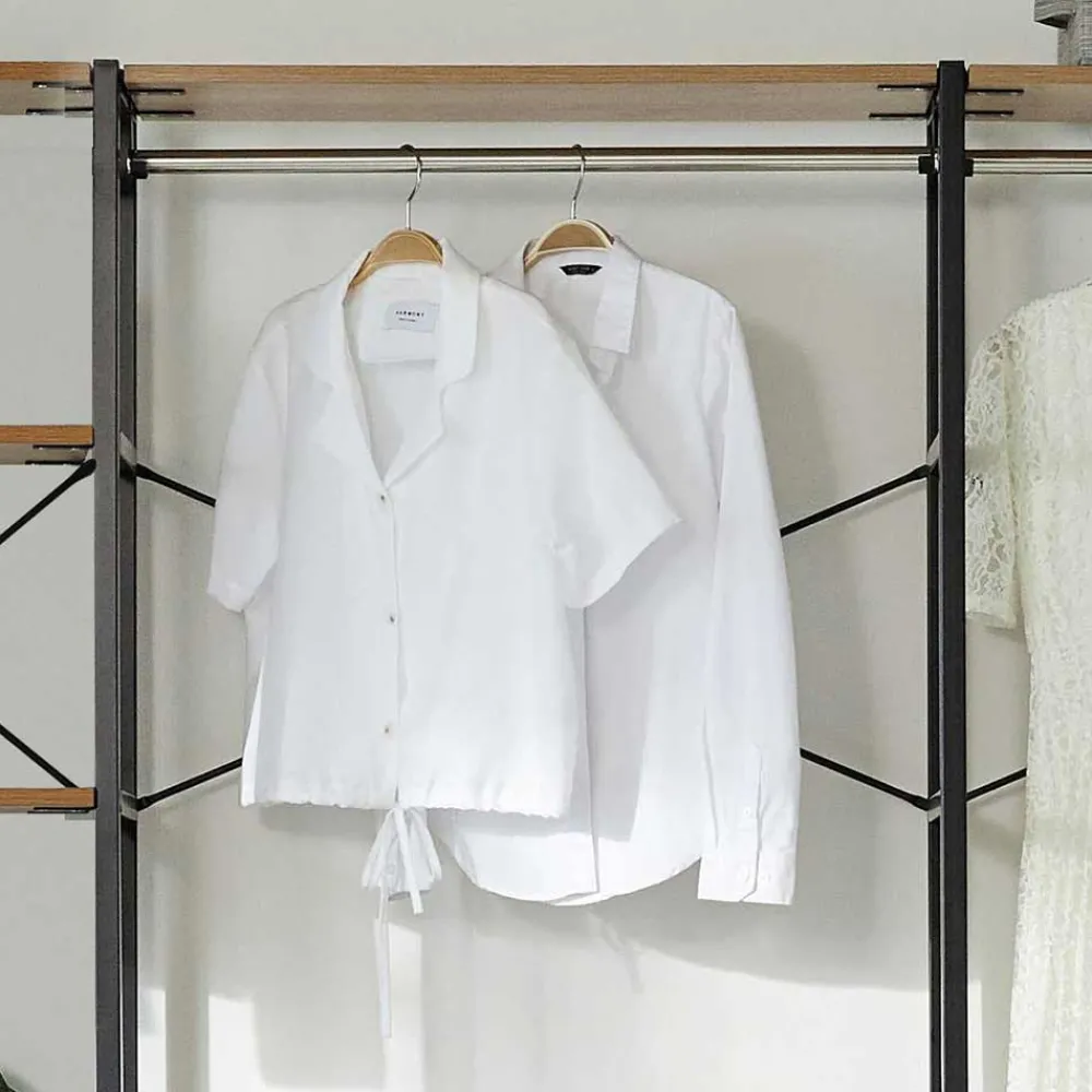 Wohnen Industrial Regal für Garderobe Aufbewahrung - Sunset