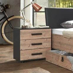 Wohnen Industrial Schlafzimmereinrichtung Set - Ardila (vierteilig)