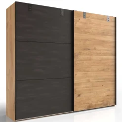 Wohnen Kleiderschränke|Kleiderschränke*Industrial Schwebetürenschrank 2-türig - Bram