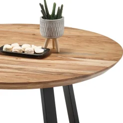 Wohnen Massivholzmöbel|Couchtisch*Industrial Sofatisch aus Akazie Massivholz - Mexicano