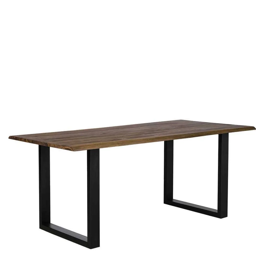 Wohnen Industrial Style Essgruppe mit vier Plätzen - Panayota (fünfteilig)