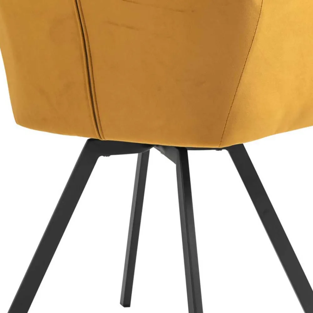 Wohnen Industrial Style Essgruppe mit vier Plätzen - Panayota (fünfteilig)