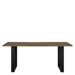 Wohnen Industrial Style Essgruppe mit vier Plätzen - Panayota (fünfteilig)