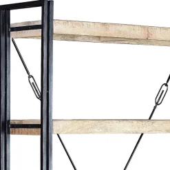 Wohnen Paravents|Büro-Raumteiler*Industrial Style Standregal aus Mangoholz - Traudarian