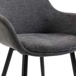 Wohnen Industrial Tischgruppe für vier Personen - Lapel (fünfteilig)