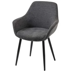 Wohnen Industrial Tischgruppe für vier Personen - Lapel (fünfteilig)