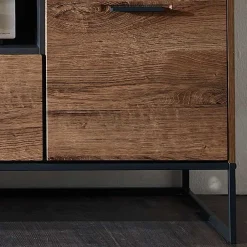 Wohnen Industrial Unterschrank für TV-Gerät 156x62x48 - Xindus