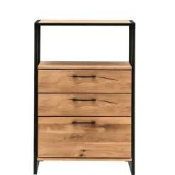 Wohnen Loft Möbel|Industrial Möbel*Industrial-Design-Highboard mit Ablage - Ingbo