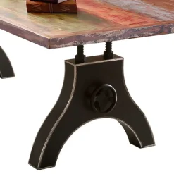 Wohnen Loft Möbel|Industrial Möbel*Industrialtisch mit Shabby Chic Altholz - Mutano