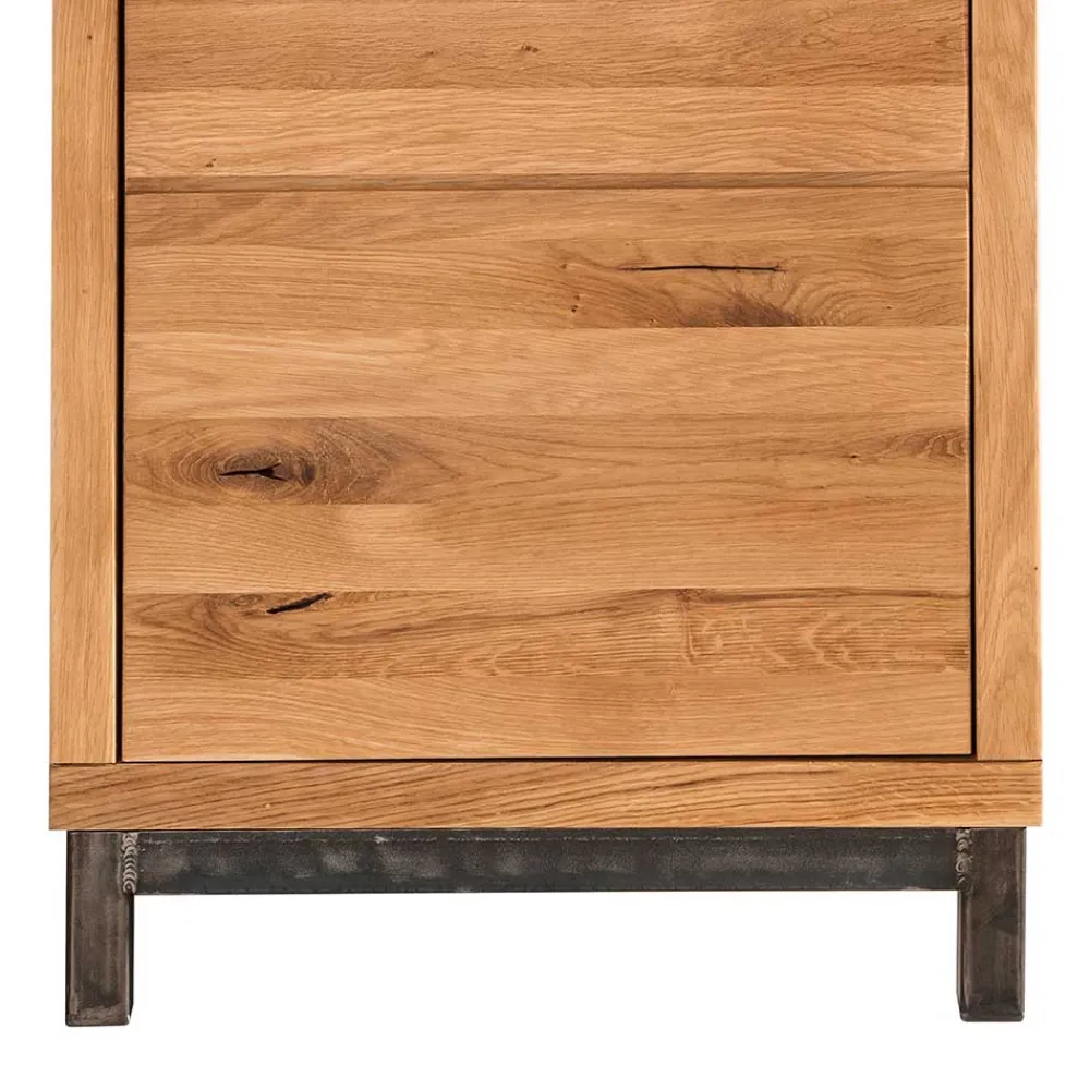 Wohnen Schränke|Garderobenschränke*Industry Garderobenschrank aus Wildeiche - Mulcian