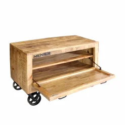 Wohnen Schuhschränke*Industry Schuhschrank Indri mit Klappe