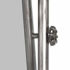 Wohnen Spiegel|Flurspiegel*Industry Spiegel mit Rahmen aus Stahlrohren Manicos & 5 Haken