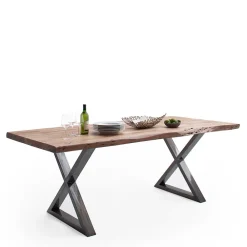 Wohnen Industry Style Esstisch mit Baumkanten - Lymesca