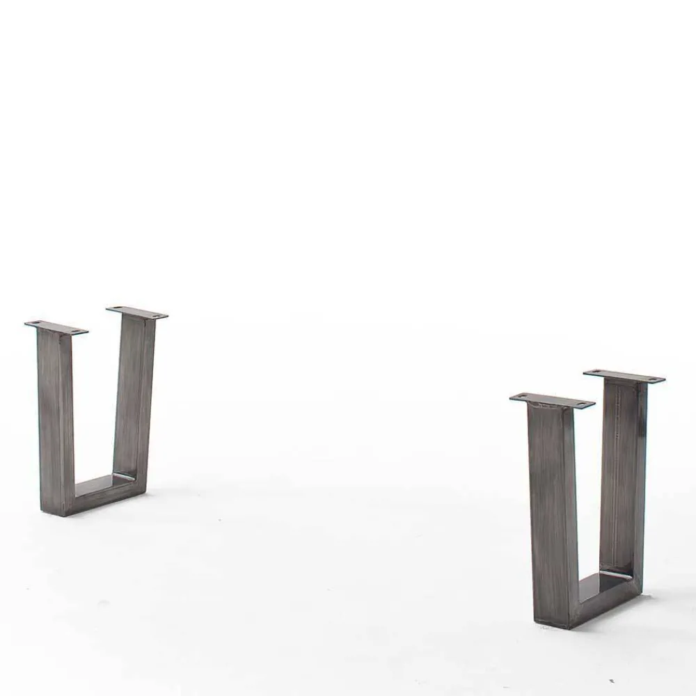 Wohnen Industry Style Küchenbank in Walnuss Braun - Learys