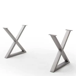 Wohnen Industry Tisch mit Naturkanten - Tiber