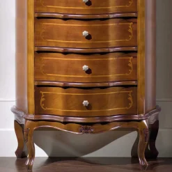 Wohnen Italienische Hochkommode Dentro mit 5 Schubladen