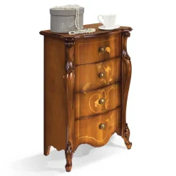 Wohnen Flurkommoden|Italienische Möbel*Italienische Kommode in Nussbaum - Carlenna III