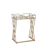 Wohnen Italienischer Beistelltisch Seaflair in Goldfarben