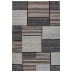 Wohnen Teppiche*Jacquard Teppich im Patchwork Look modern - Modiass