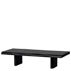 Wohnen Japandi Couchtisch in Schwarz - Aldura