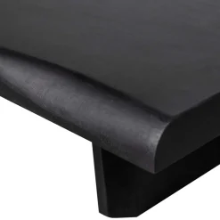 Wohnen Japandi Couchtisch in Schwarz - Aldura