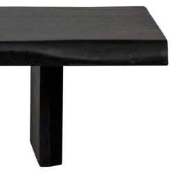 Wohnen Japandi Couchtisch in Schwarz - Aldura