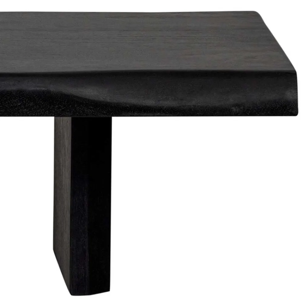 Wohnen Japandi Couchtisch in Schwarz - Aldura