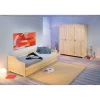 Wohnen Jugendzimmer Komplett|Kinderzimmer Komplett*Jugend Schlafzimmermöbel Set Nabrosia aus Kiefer Massivholz (zweiteilig)