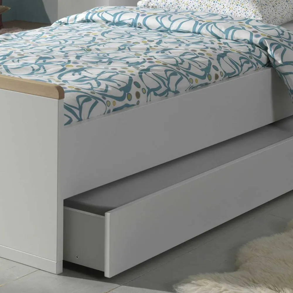 Wohnen Jugendzimmer Komplett*Jugendbett & Nachtkommode & Schrank - Eldrus (dreiteilig)