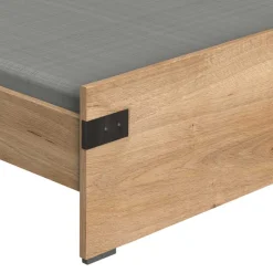 Wohnen Loft Möbel|Industrial Möbel*Jugendbett in Plankeneiche NB - Uletria