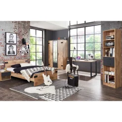 Wohnen Jugendzimmer Komplett*Jugendmöbel Kombination modern - Nancy (fünfteilig)