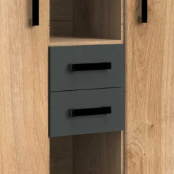 Wohnen Jugendzimmer Einrichtung als Set - Babahira (sechsteilig)