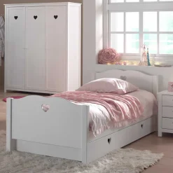 Kinder Wohnen Jugendzimmer Grandory für Mädchen (sechsteilig)