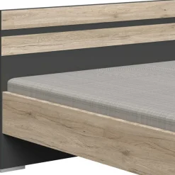 Wohnen Graue Möbel|Jugendzimmer Komplett*Jugendzimmer in Eiche San Remo Optik - Jilamenda (siebenteilig)